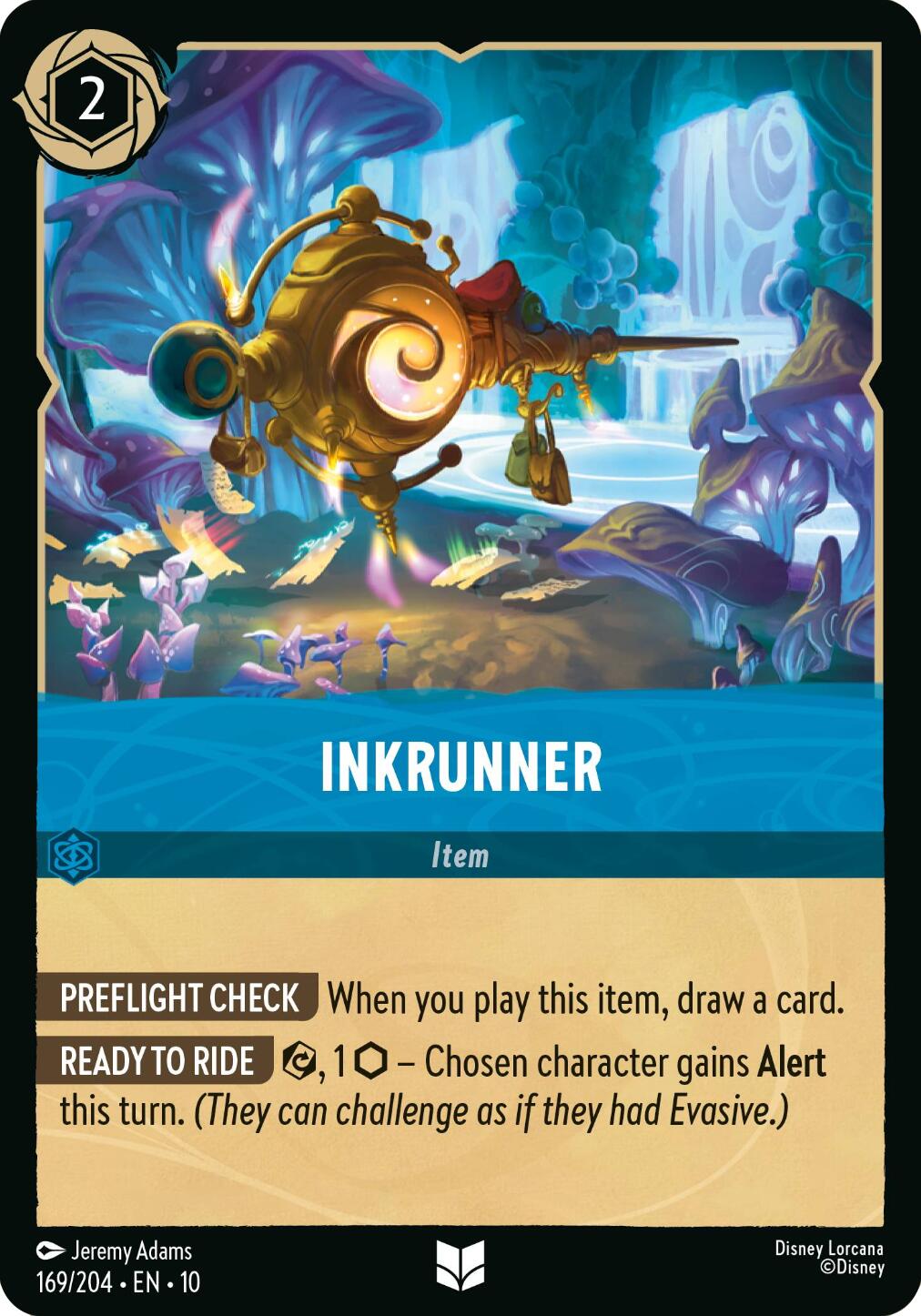 Inkrunner (169/204) [Whispers in the Well] | L.A. Mood Comics and Games