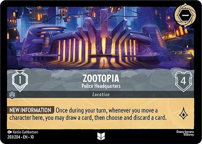Zootopia - Police Headquarters (203/204) [Whispers in the Well] | L.A. Mood Comics and Games