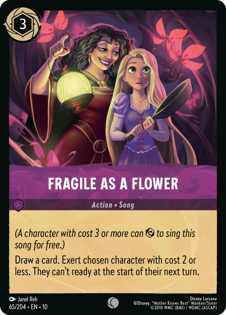 Fragile as a Flower (65/204) [Whispers in the Well] | L.A. Mood Comics and Games