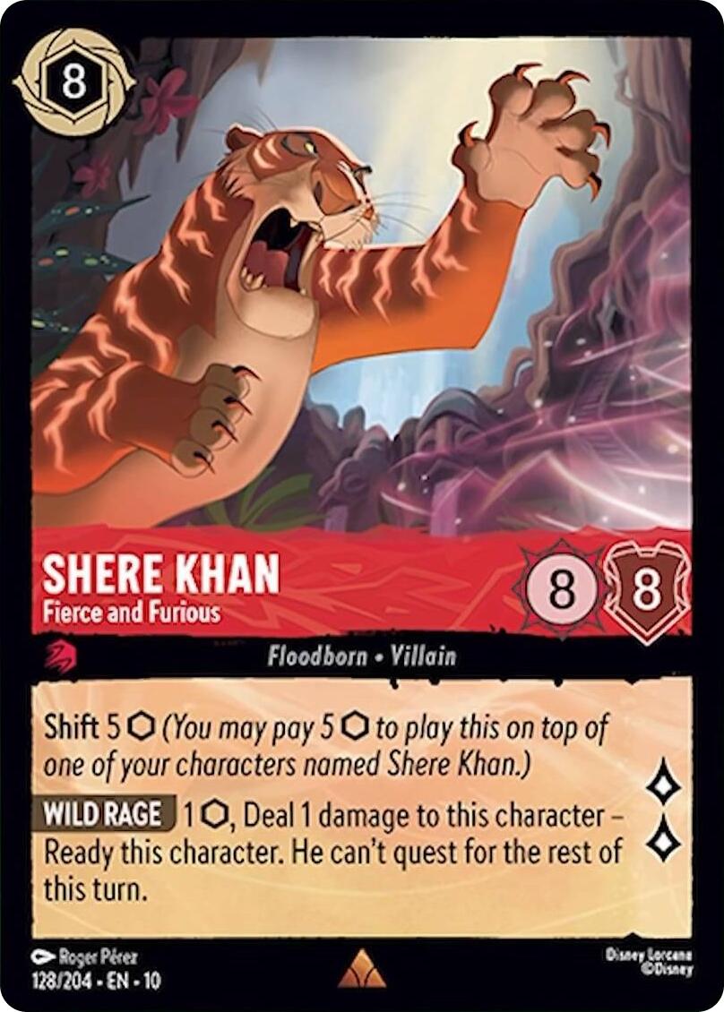 Shere Khan - Fierce and Furious (128/204) [Whispers in the Well] | L.A. Mood Comics and Games