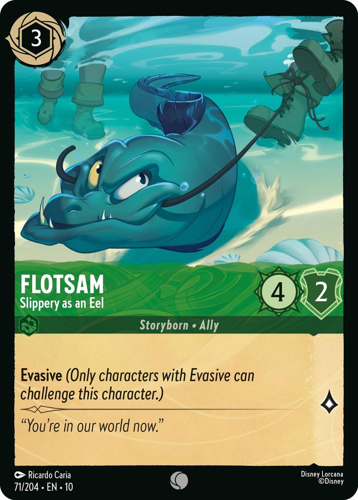 Flotsam - Slippery as an Eel (71/204) [Whispers in the Well] | L.A. Mood Comics and Games