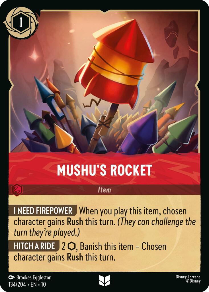 Mushu's Rocket (134/204) [Whispers in the Well] | L.A. Mood Comics and Games