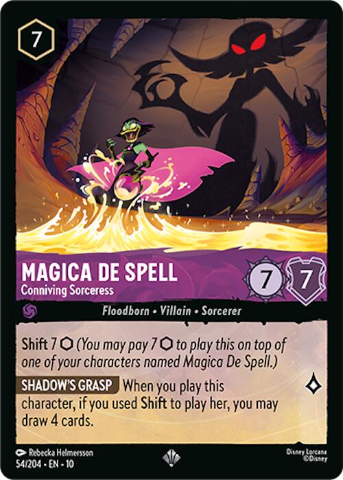 Magica De Spell - Conniving Sorceress (54/204) [Whispers in the Well] | L.A. Mood Comics and Games
