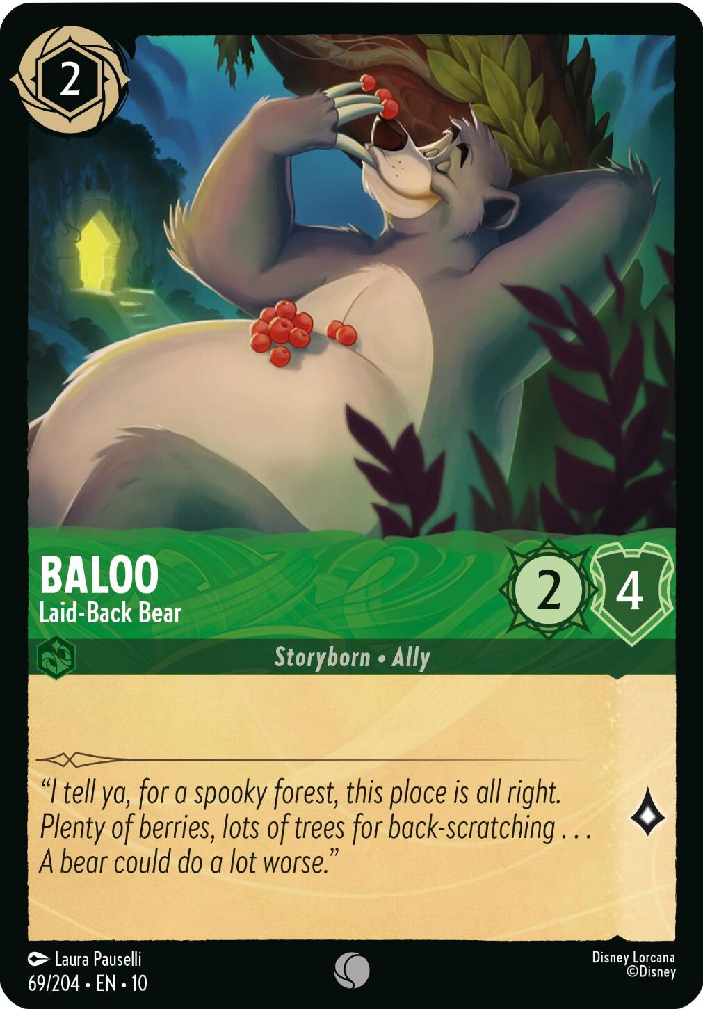 Baloo - Laid-Back Bear (69/204) [Whispers in the Well] | L.A. Mood Comics and Games