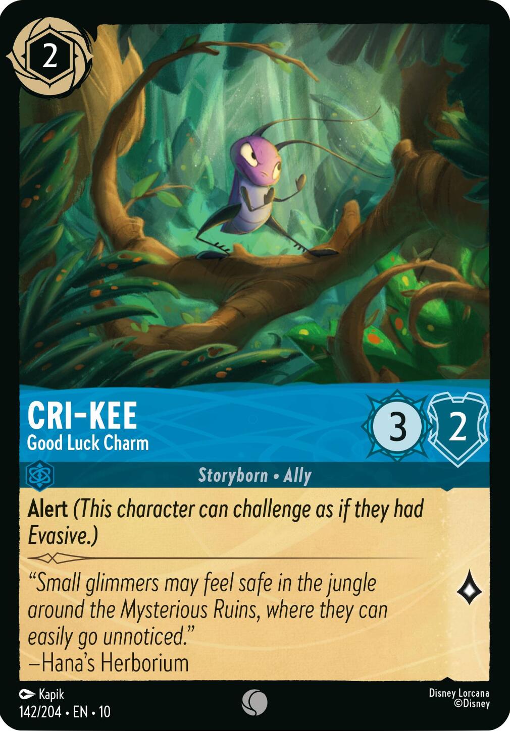 Cri-Kee - Good Luck Charm (142/204) [Whispers in the Well] | L.A. Mood Comics and Games
