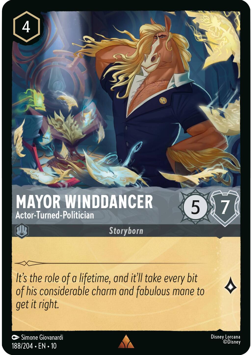Mayor Winddancer - Actor-Turned-Politician (188/204) [Whispers in the Well] | L.A. Mood Comics and Games