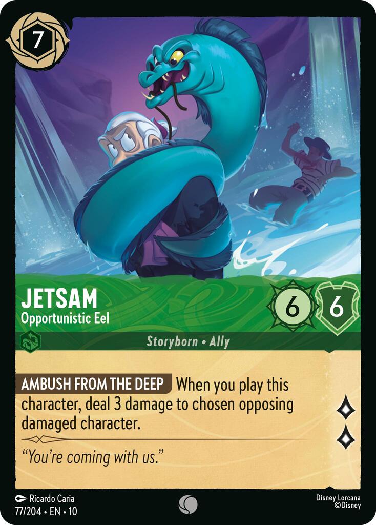 Jetsam - Opportunistic Eel (77/204) [Whispers in the Well] | L.A. Mood Comics and Games