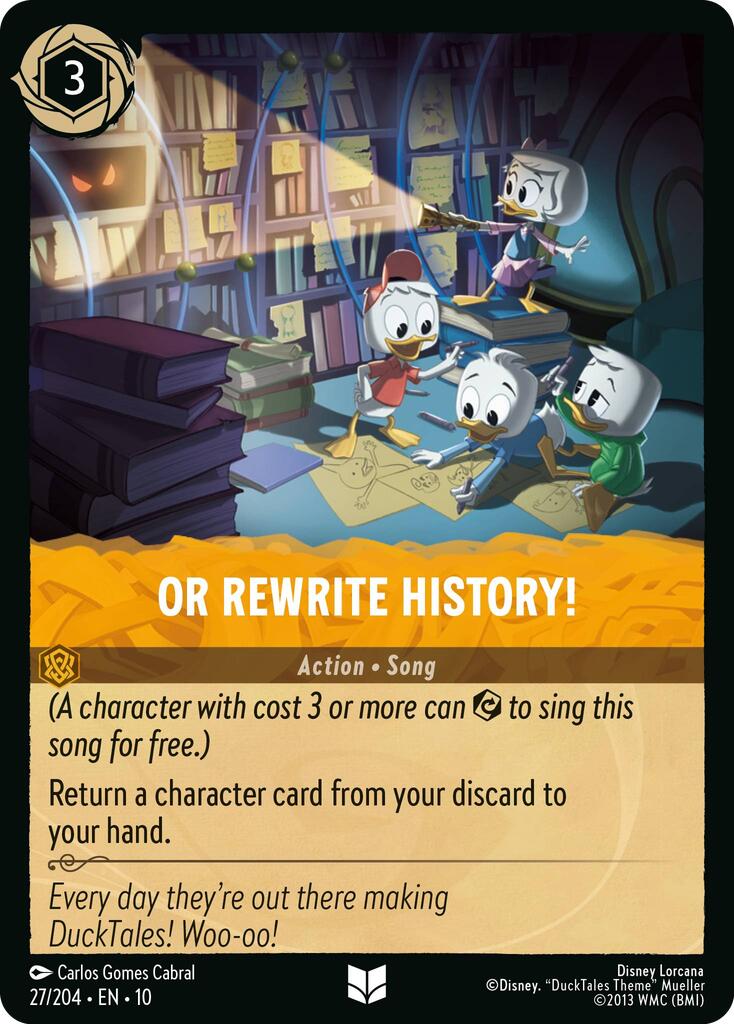 Or Rewrite History! (27/204) [Whispers in the Well] | L.A. Mood Comics and Games