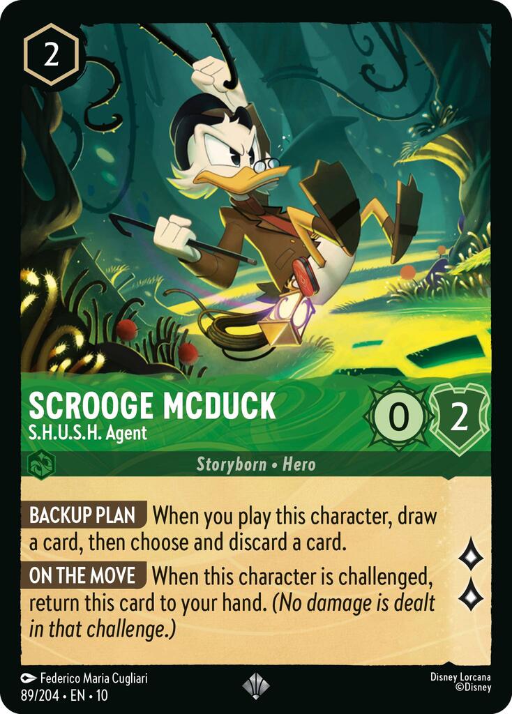 Scrooge McDuck - S.H.U.S.H. Agent (89/204) [Whispers in the Well] | L.A. Mood Comics and Games