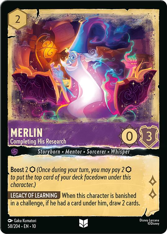 Merlin - Completing His Research (58/204) [Whispers in the Well] | L.A. Mood Comics and Games