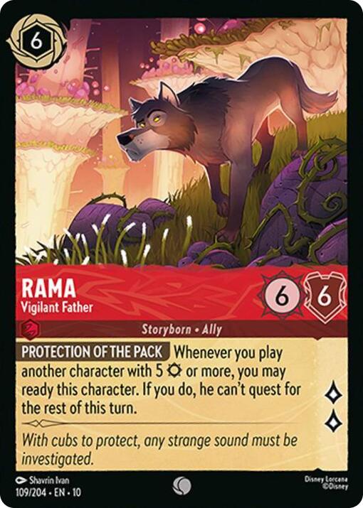 Rama - Vigilant Father (109/204) [Whispers in the Well] | L.A. Mood Comics and Games
