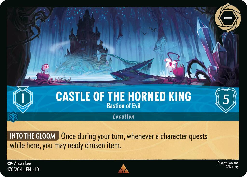 Castle of the Horned King - Bastion of Evil (170/204) [Whispers in the Well] | L.A. Mood Comics and Games