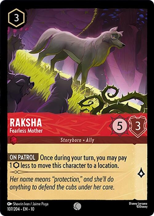 Raksha - Fearless Mother (107/204) [Whispers in the Well] | L.A. Mood Comics and Games