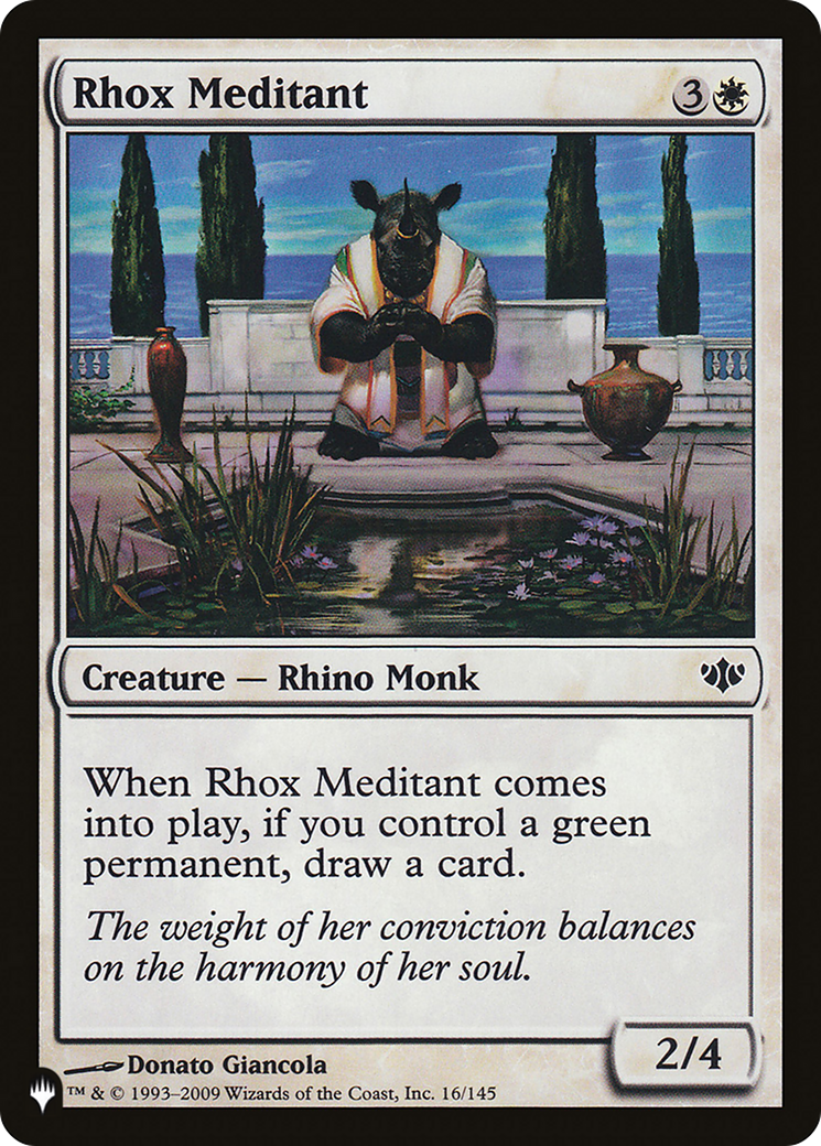 Rhox Meditant [The List] | L.A. Mood Comics and Games