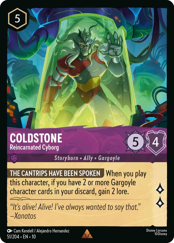 Coldstone - Reincarnated Cyborg (51/204) [Whispers in the Well] | L.A. Mood Comics and Games