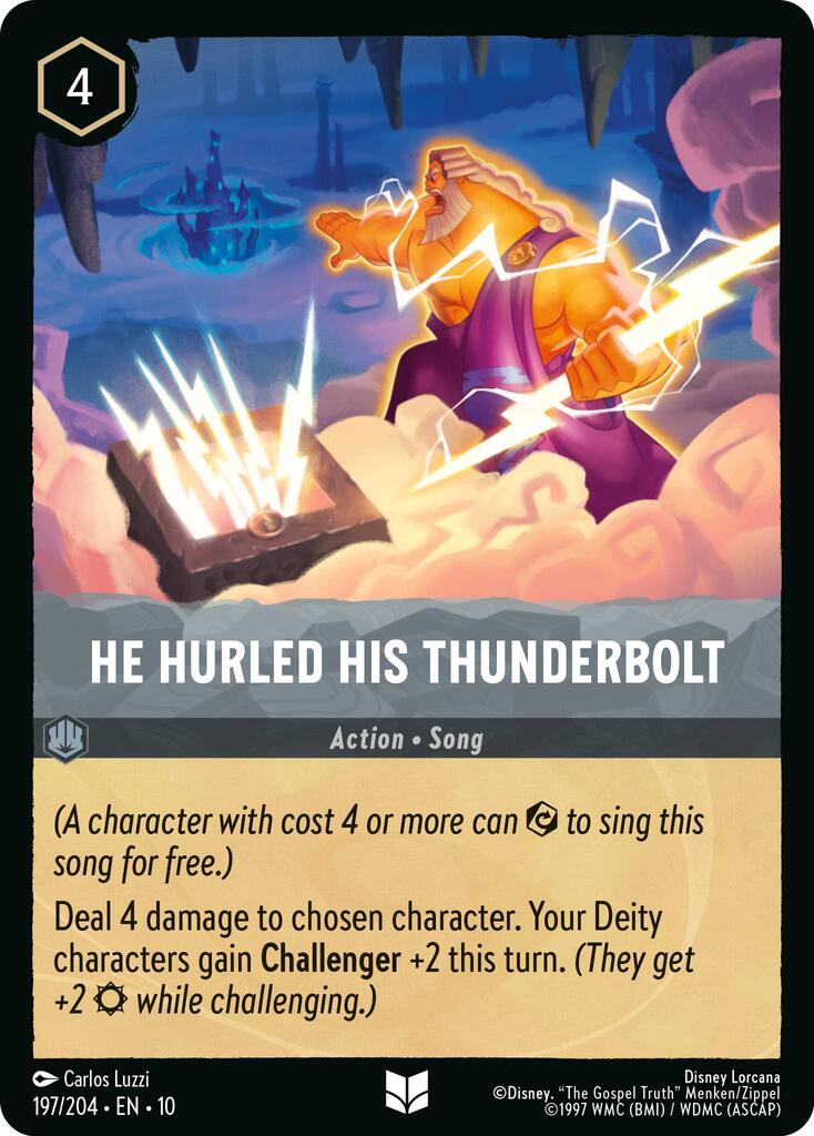 He Hurled His Thunderbolt (197/204) [Whispers in the Well] | L.A. Mood Comics and Games