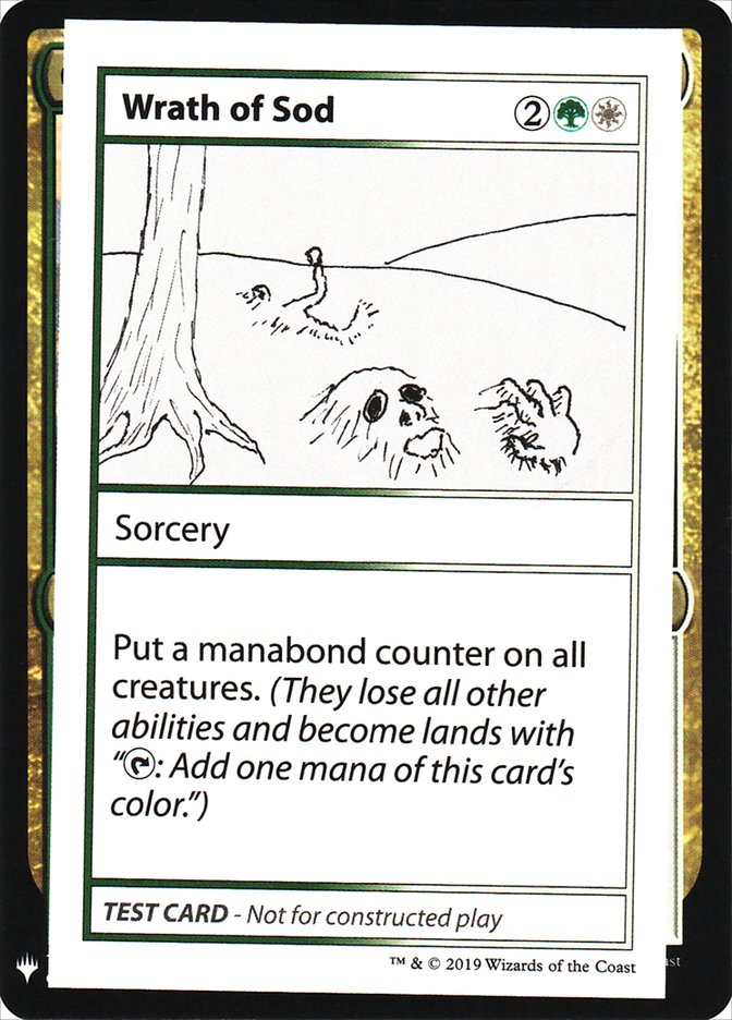 Wrath of Sod [Mystery Booster Playtest Cards] | L.A. Mood Comics and Games
