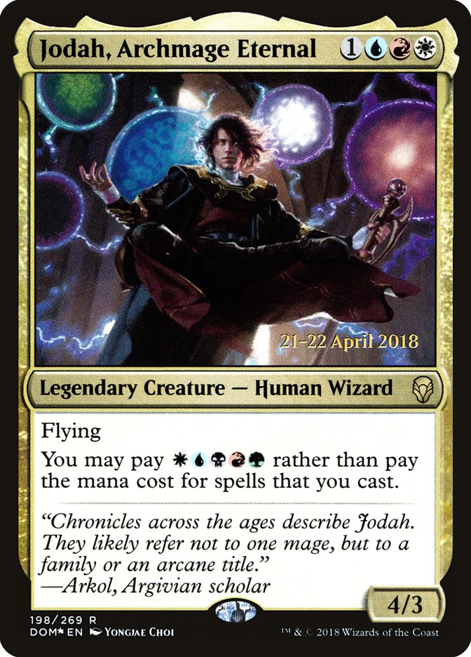 Jodah, Archmage Eternal [Dominaria Prerelease Promos] | L.A. Mood Comics and Games