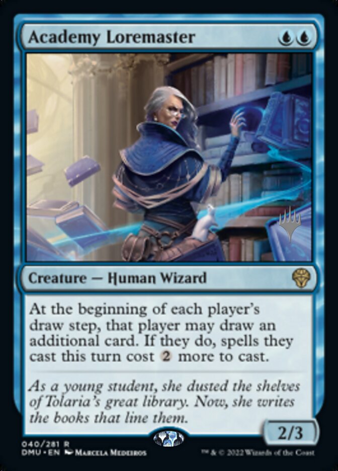 Academy Loremaster (Promo Pack) [Dominaria United Promos] | L.A. Mood Comics and Games