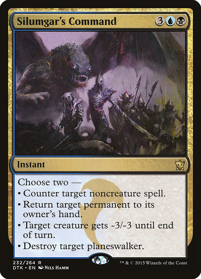 Silumgar's Command [Dragons of Tarkir] | L.A. Mood Comics and Games