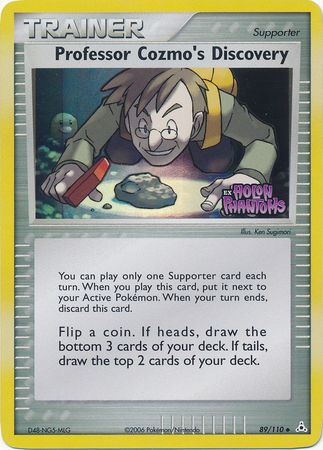 Professor Cozmo's Discovery (89/110) (Stamped) [EX: Holon Phantoms] | L.A. Mood Comics and Games