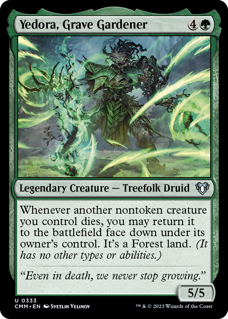 Yedora, Grave Gardener [Commander Masters] | L.A. Mood Comics and Games