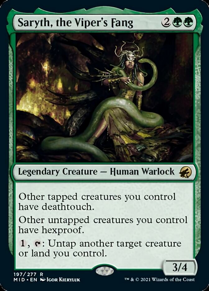 Saryth, the Viper's Fang [Innistrad: Midnight Hunt] | L.A. Mood Comics and Games