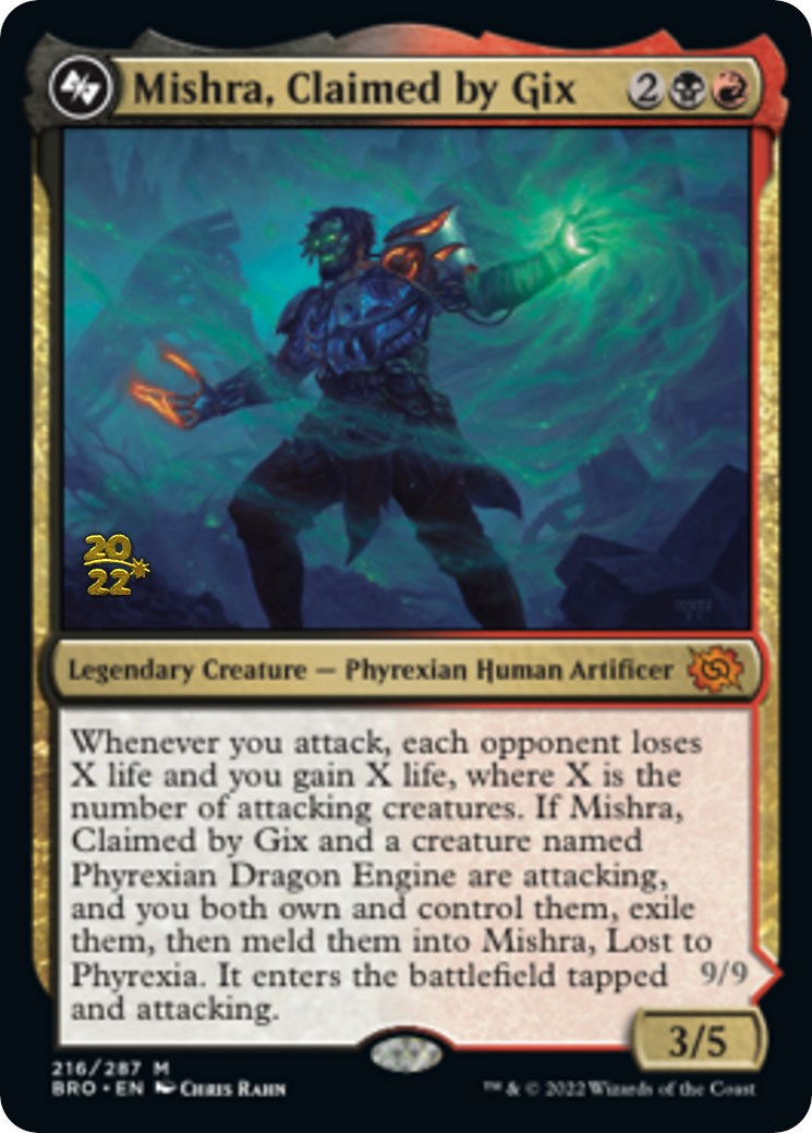 Mishra, Claimed by Gix [The Brothers' War Prerelease Promos] | L.A. Mood Comics and Games