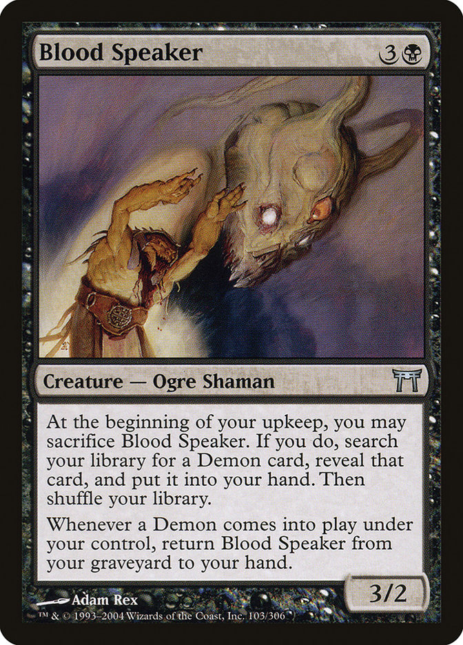 Blood Speaker [Champions of Kamigawa] | L.A. Mood Comics and Games
