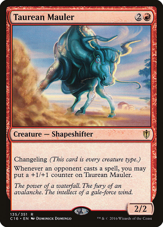 Taurean Mauler [Commander 2016] | L.A. Mood Comics and Games