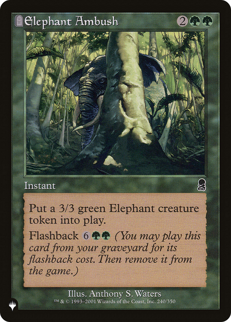 Elephant Ambush [The List] | L.A. Mood Comics and Games