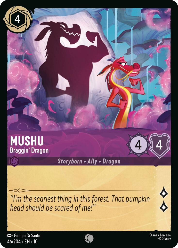 Mushu - Braggin' Dragon (46/204) [Whispers in the Well] | L.A. Mood Comics and Games