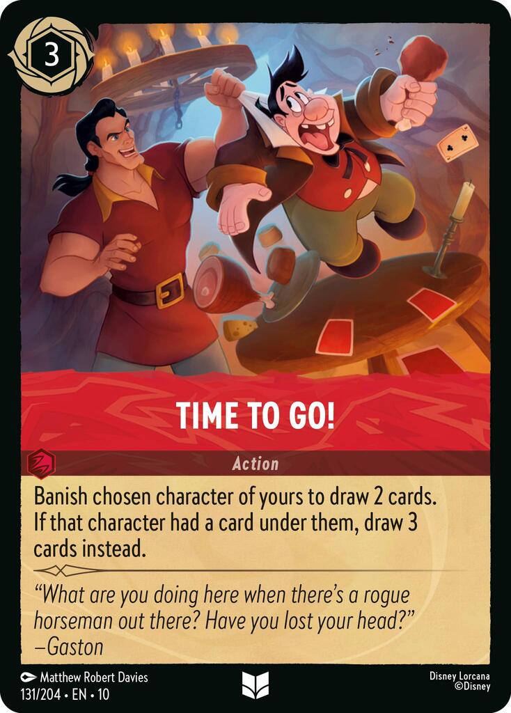 Time to Go! (131/204) [Whispers in the Well] | L.A. Mood Comics and Games