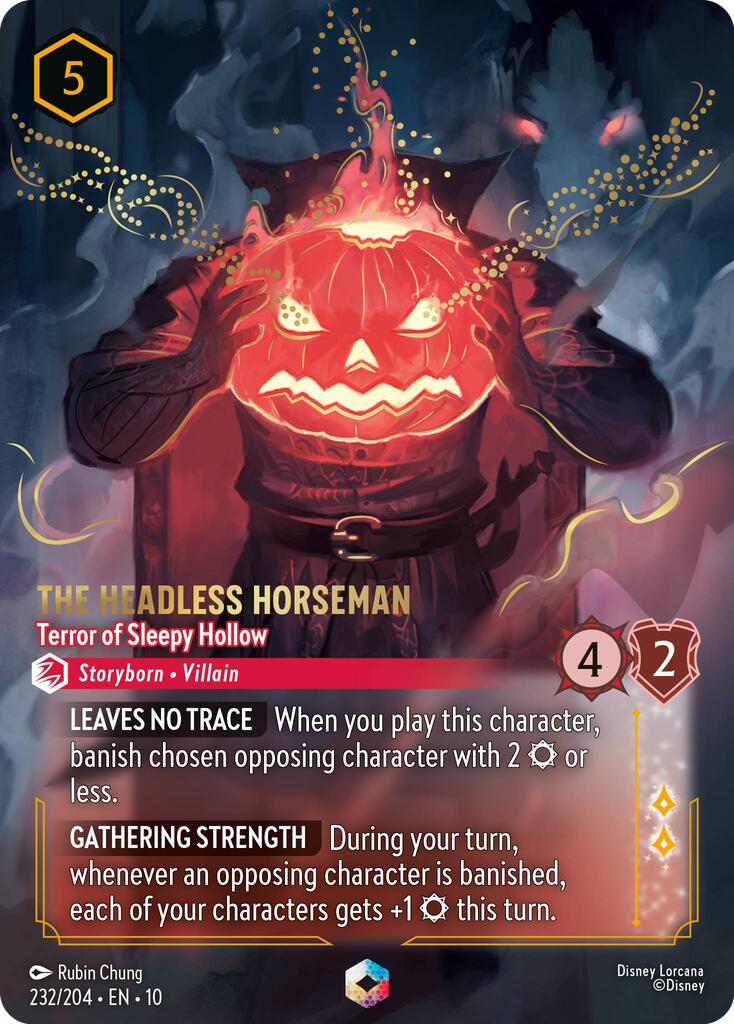 The Headless Horseman - Terror of Sleepy Hollow (Enchanted) (232/204) [Whispers in the Well] | L.A. Mood Comics and Games