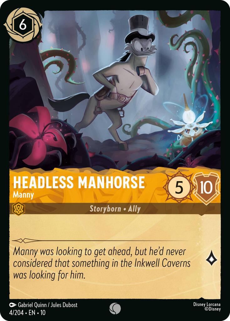 Headless Manhorse - Manny (4/204) [Whispers in the Well] | L.A. Mood Comics and Games
