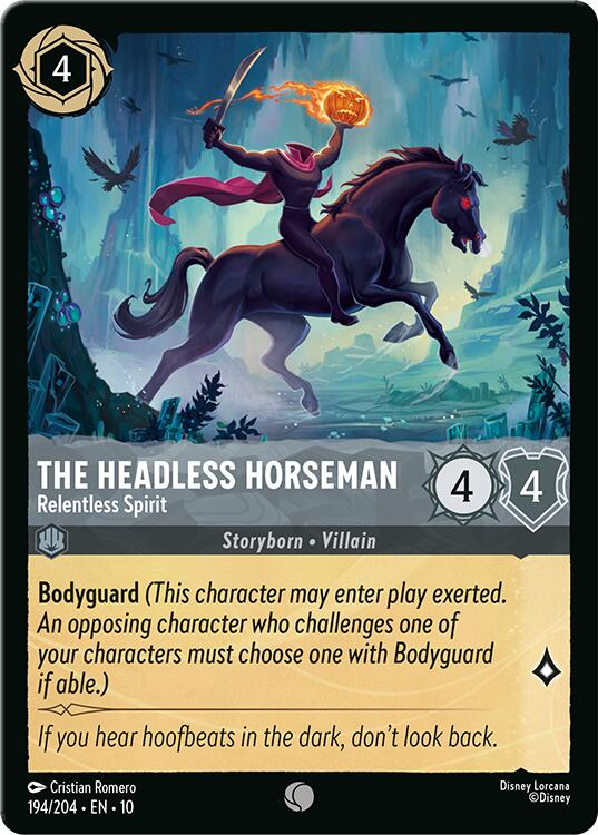 The Headless Horseman - Relentless Spirit (194/204) [Whispers in the Well] | L.A. Mood Comics and Games