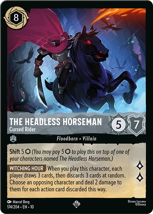 The Headless Horseman - Cursed Rider (174/204) [Whispers in the Well] | L.A. Mood Comics and Games