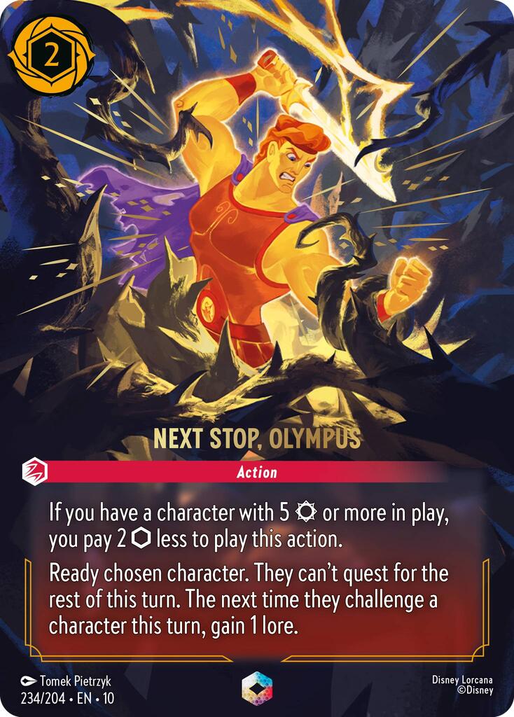 Next Stop, Olympus (Enchanted) (234/204) [Whispers in the Well] | L.A. Mood Comics and Games