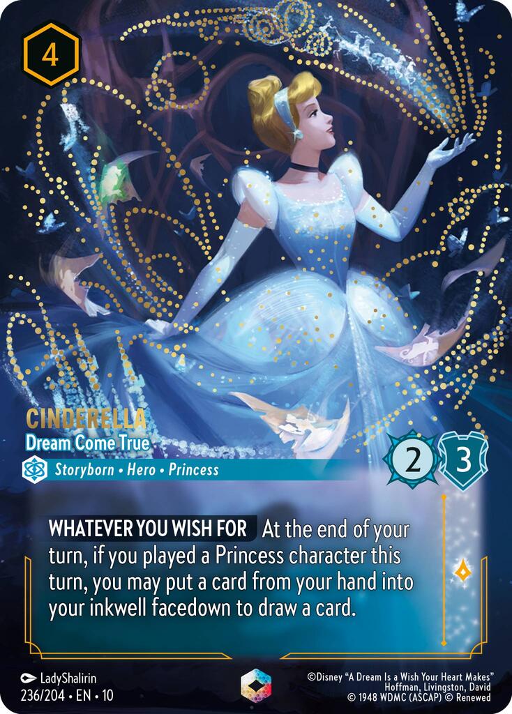 Cinderella - Dream Come True (Enchanted) (236/204) [Whispers in the Well] | L.A. Mood Comics and Games