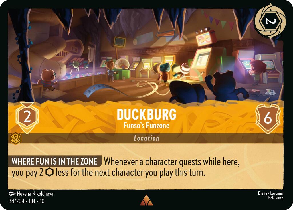 Duckburg - Funso's Funzone (34/204) [Whispers in the Well] | L.A. Mood Comics and Games