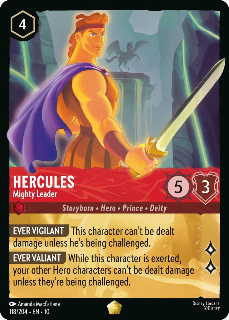 Hercules - Mighty Leader (118/204) [Whispers in the Well] | L.A. Mood Comics and Games