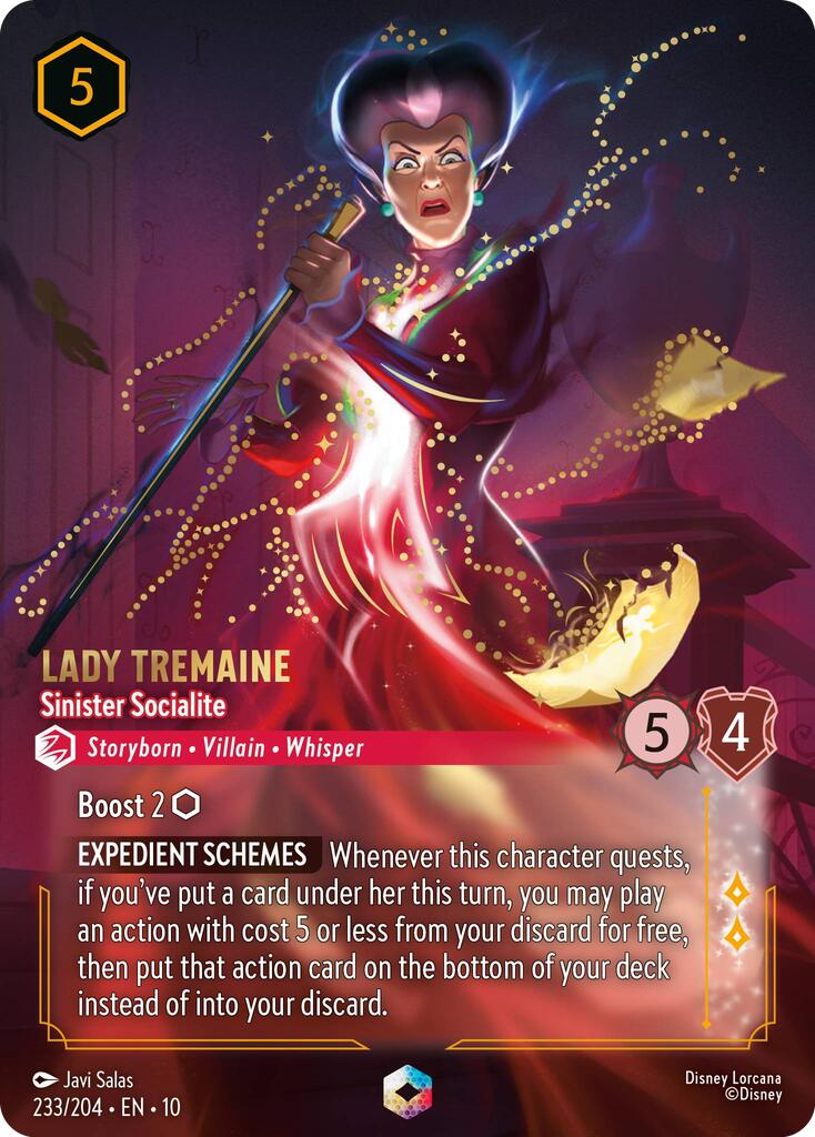 Lady Tremaine - Sinister Socialite (Enchanted) (233/204) [Whispers in the Well] | L.A. Mood Comics and Games