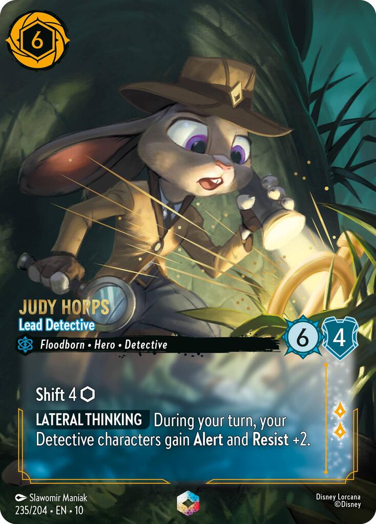 Judy Hopps - Lead Detective (Enchanted) (235/204) [Whispers in the Well] | L.A. Mood Comics and Games