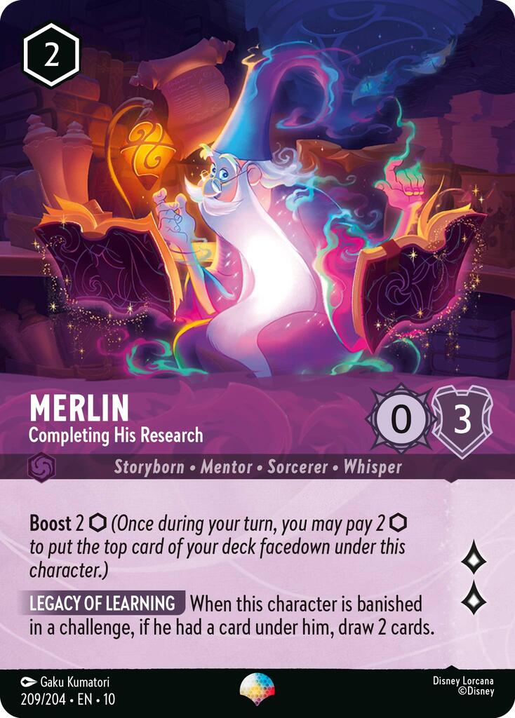 Merlin - Completing His Research (Epic) (209/204) [Whispers in the Well] | L.A. Mood Comics and Games