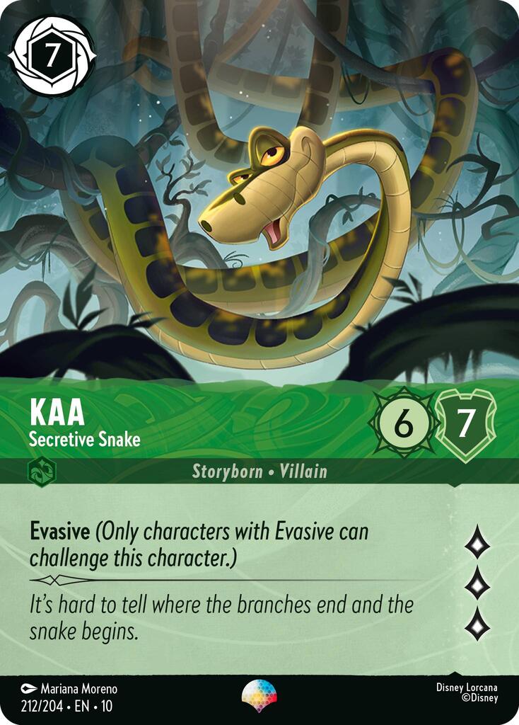 Kaa - Secretive Snake (Epic) (212/204) [Whispers in the Well] | L.A. Mood Comics and Games