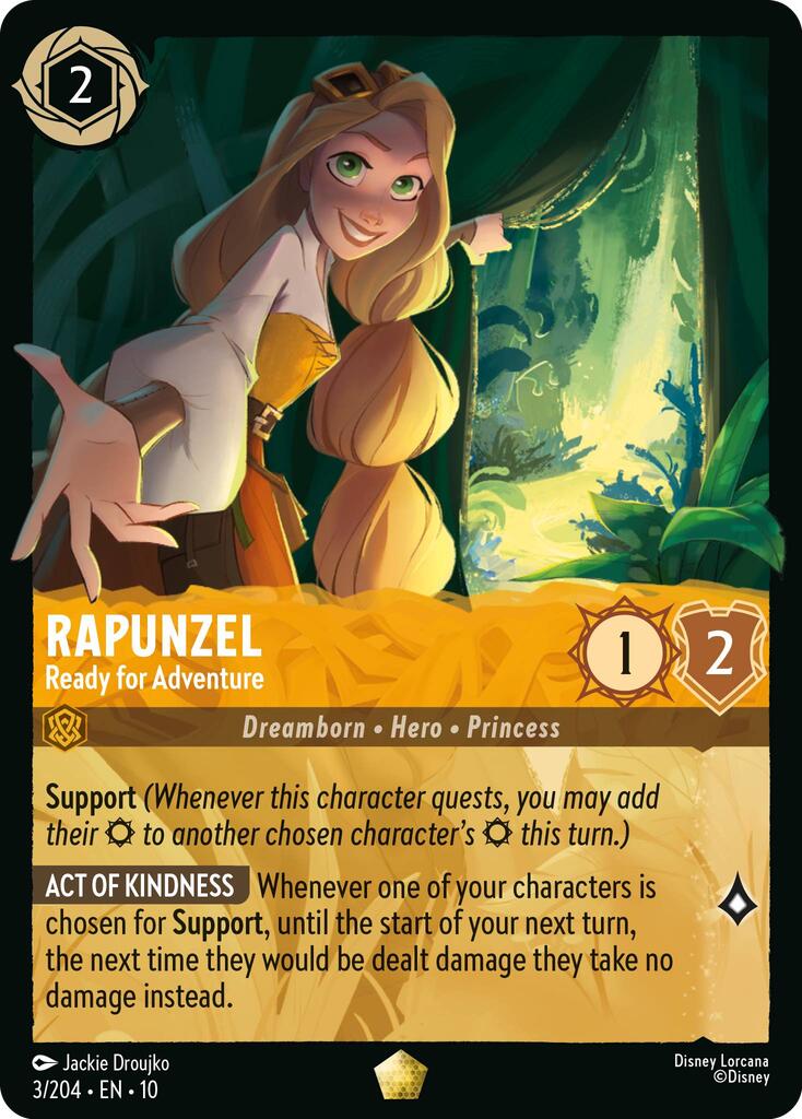 Rapunzel - Ready for Adventure (3/204) [Whispers in the Well] | L.A. Mood Comics and Games