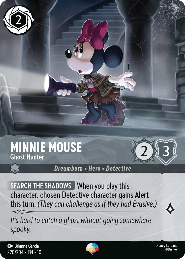 Minnie Mouse - Ghost Hunter (Epic) (220/204) [Whispers in the Well] | L.A. Mood Comics and Games