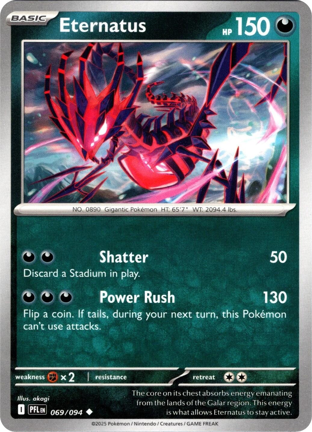 Eternatus (069/094) [Mega Evolution: Phantasmal Flames] | L.A. Mood Comics and Games