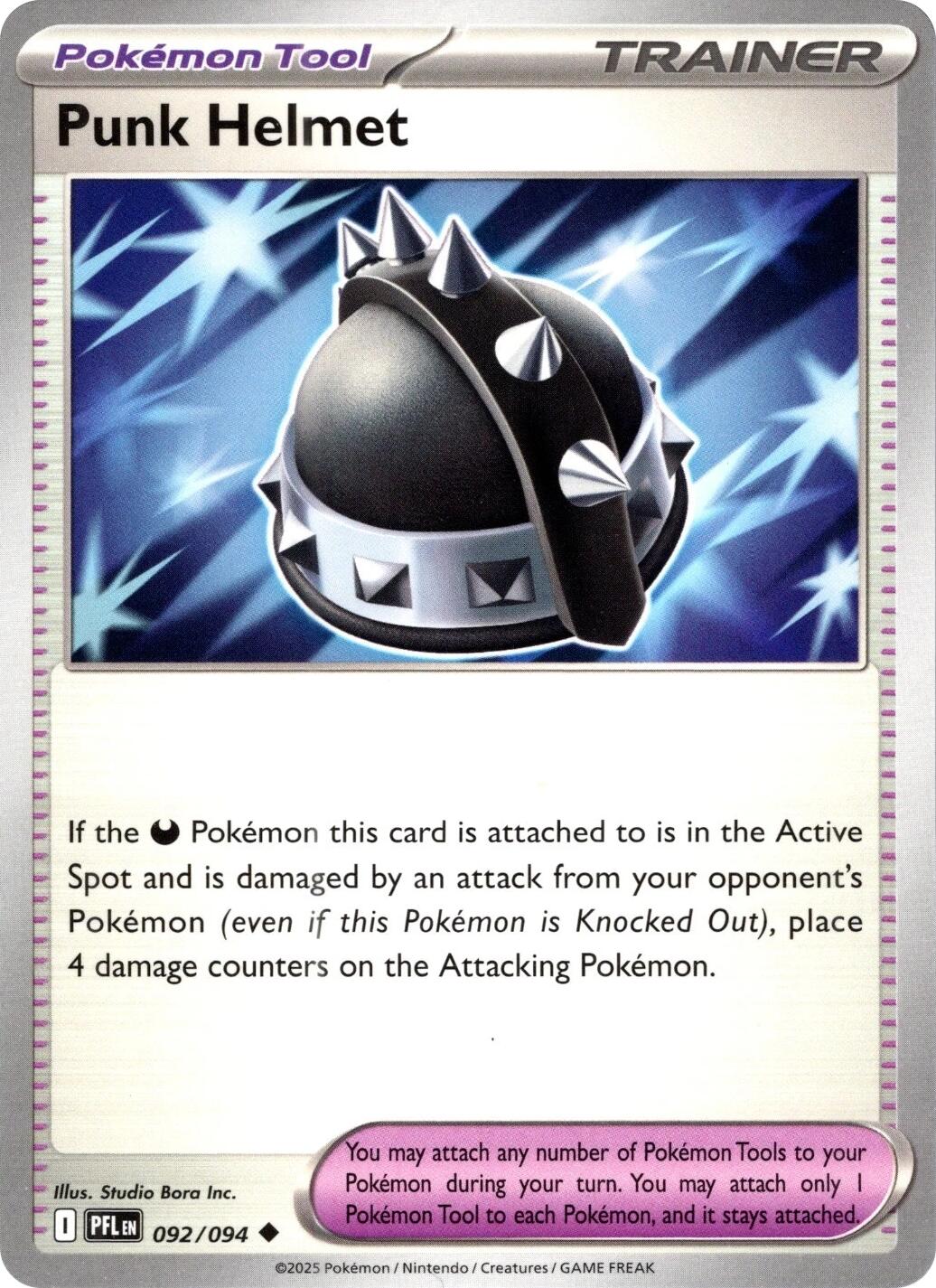 Punk Helmet (092/094) [Mega Evolution: Phantasmal Flames] | L.A. Mood Comics and Games