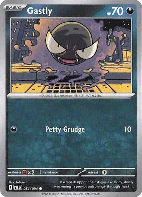 Gastly (054/094) [Mega Evolution: Phantasmal Flames] | L.A. Mood Comics and Games